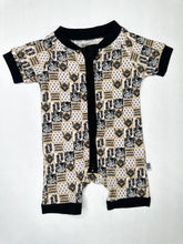 Load image into Gallery viewer, Daddy&#39;s Little Cowboy Bamboo Shortie Romper (FINAL SALE)
