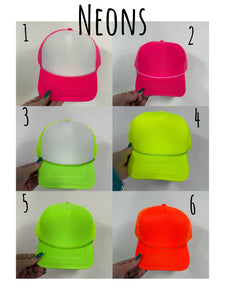 Custom Coquette Trucker Hats! (Multiple options)