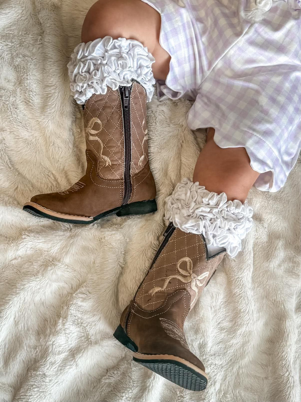 Brown Bow Tanner Mark Boots