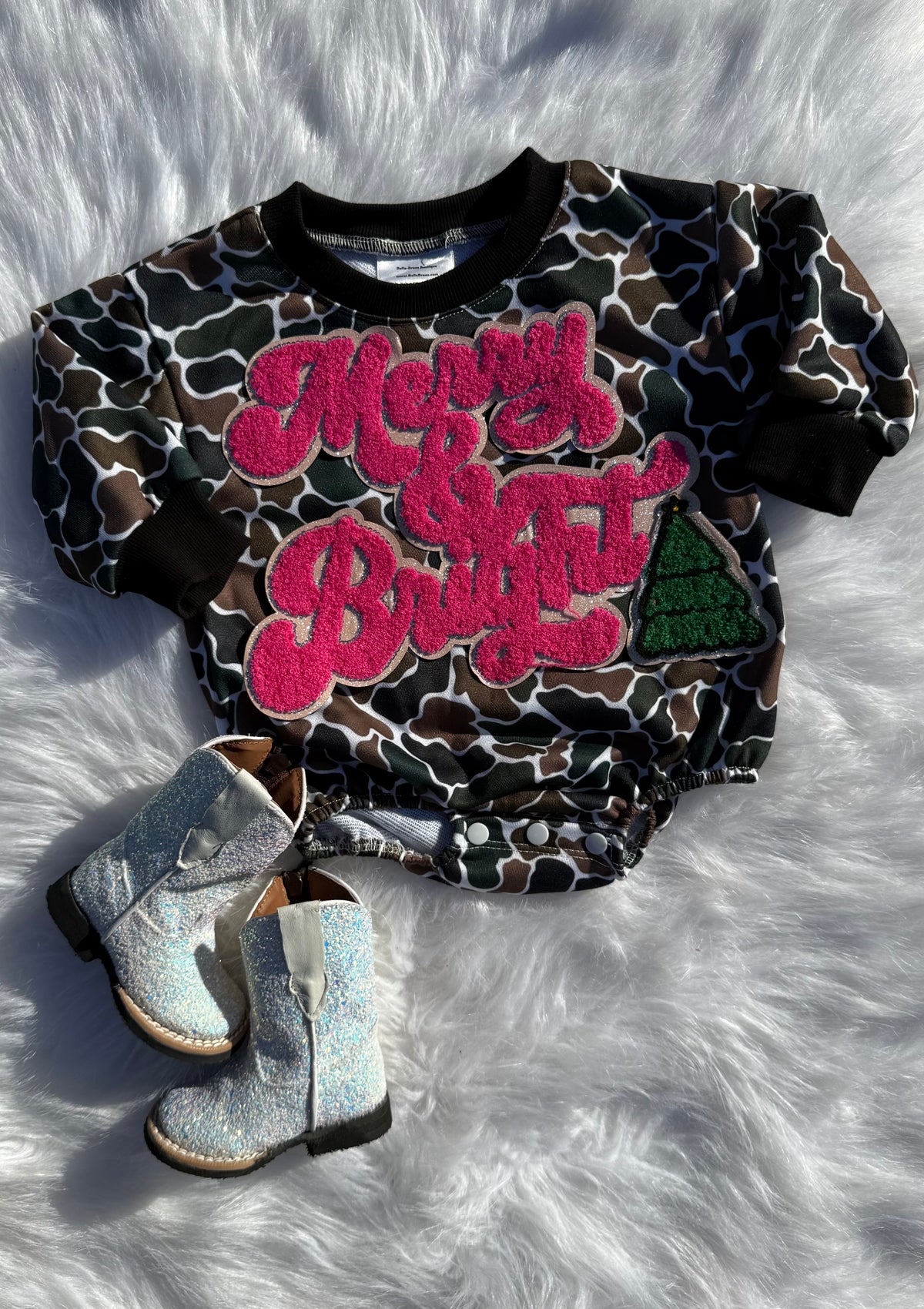 Merry & Bright Bubble Romper (3 options)