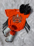 Spooky Season Bubble Romper
