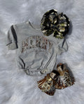 Camo Merry Christmas Bubble Romper