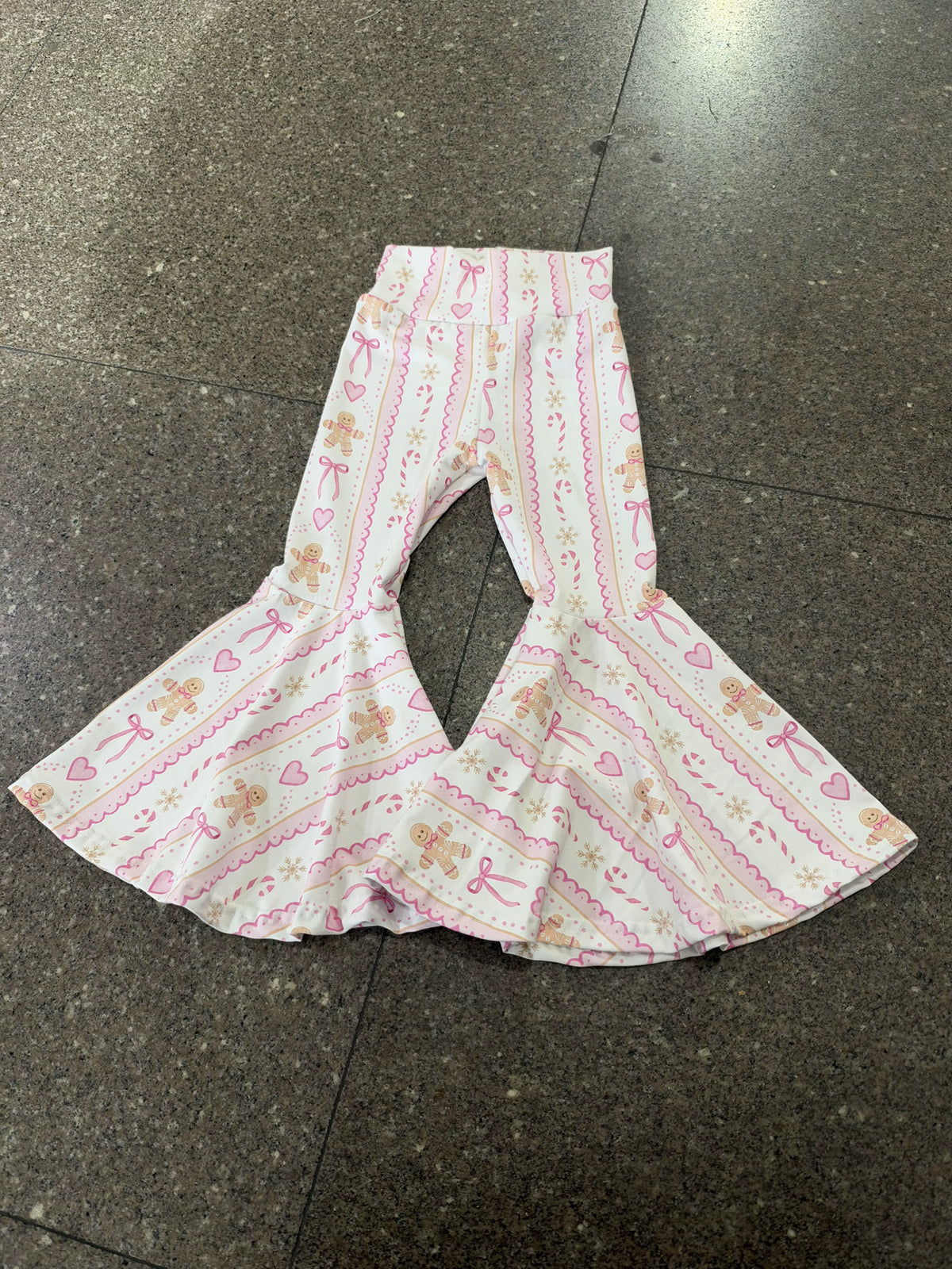 Gingerbread Gal Bell Bottoms
