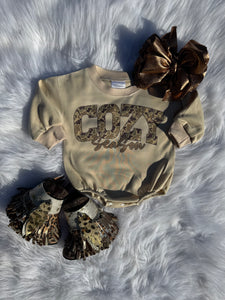 Cozy Season Bubble Romper