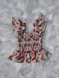 Wild Heart Cowgirl Scrunch Top