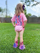 Load image into Gallery viewer, Daddy&#39;s Girl Era bubble romper
