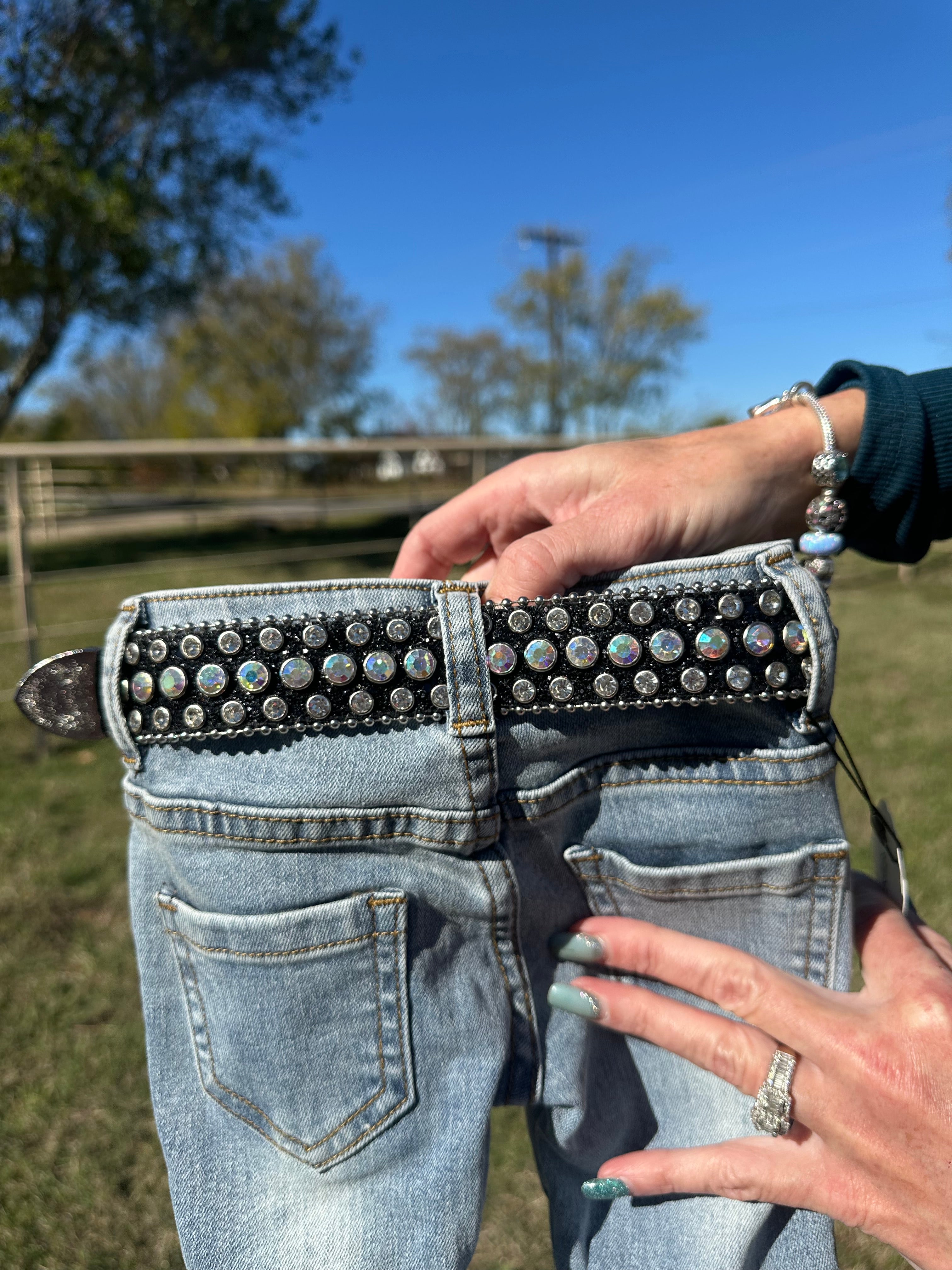 Glitter belts (3 colors)