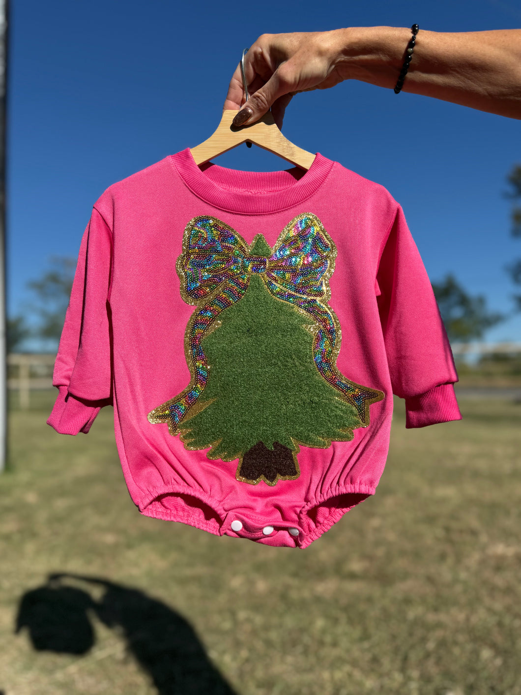 Christmas Bubble Romper