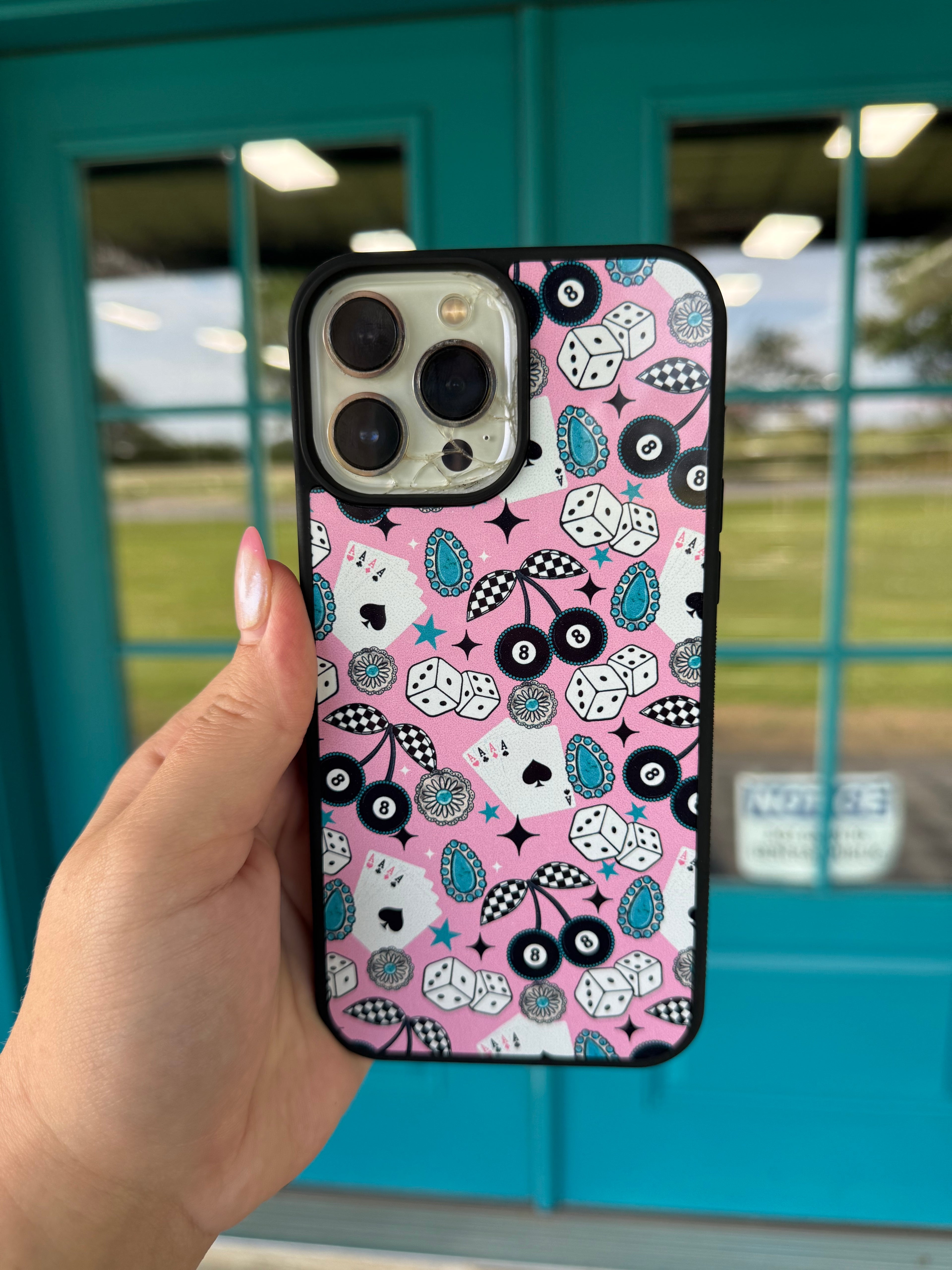 Pink Wild Card Phone Cases