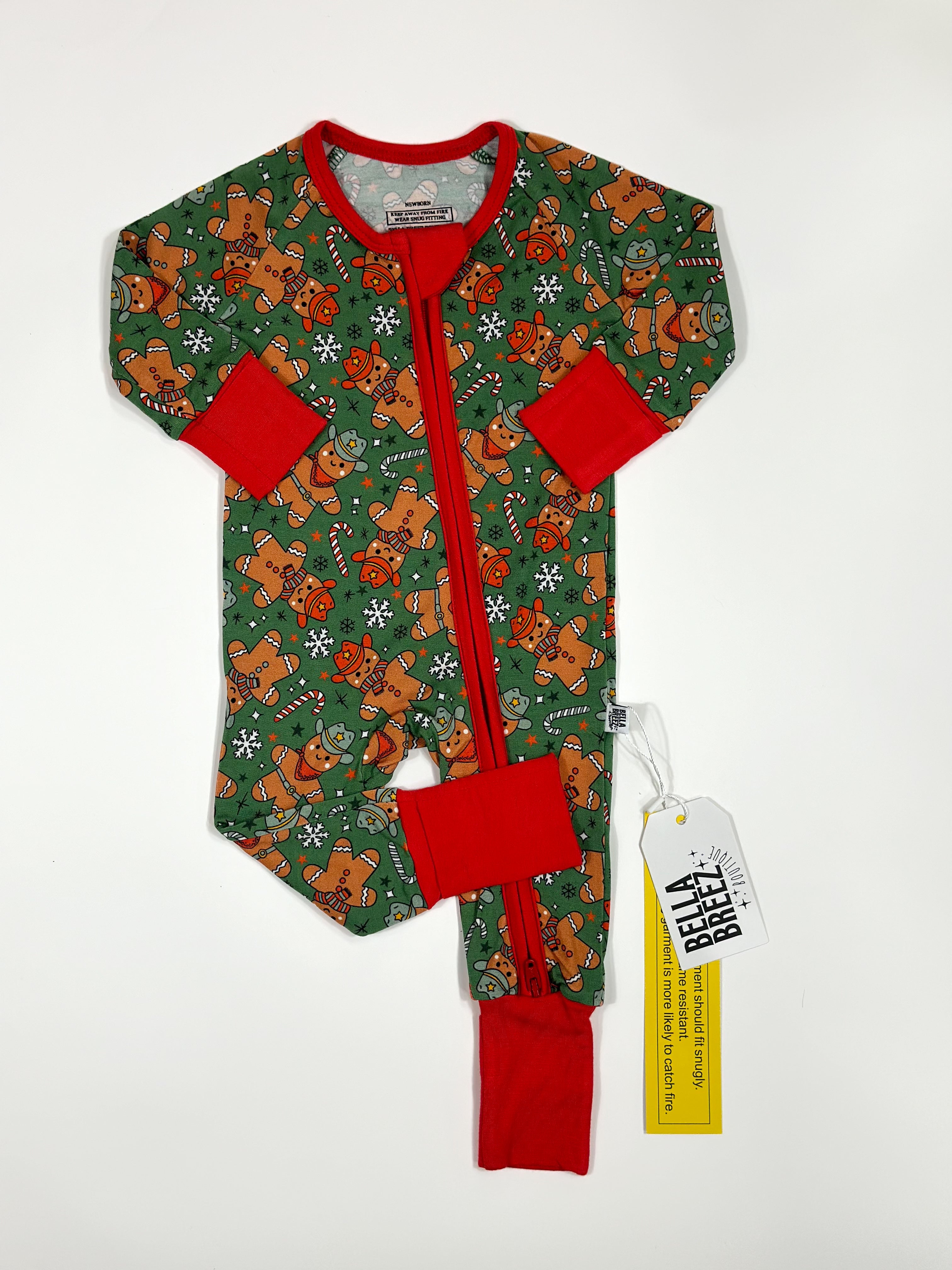 Cowboy Christmas Bamboo Sleeper (FINAL SALE)