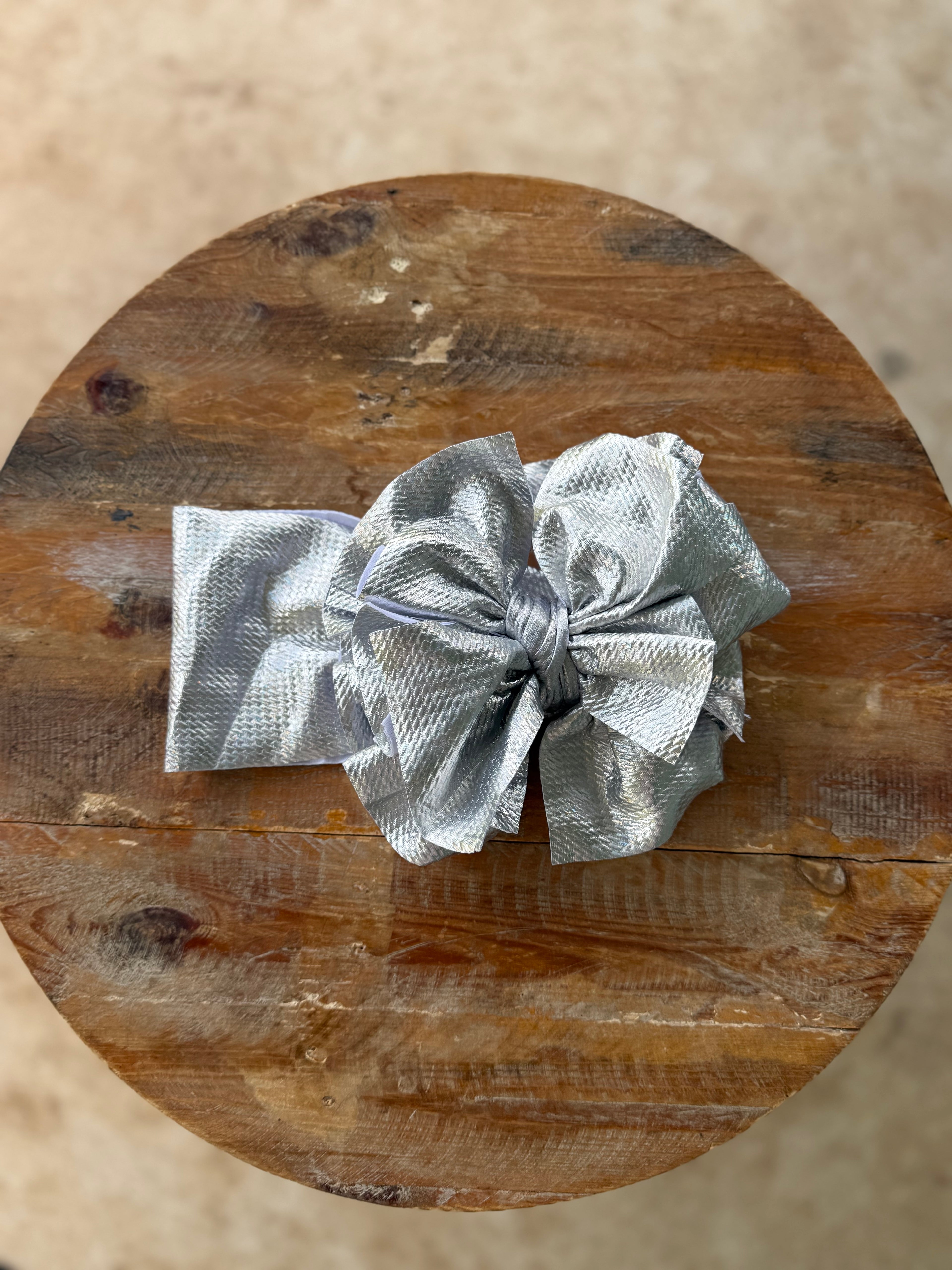 Metallic Messy Headwraps