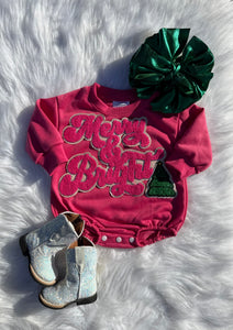 Merry & Bright Bubble Romper (3 options)