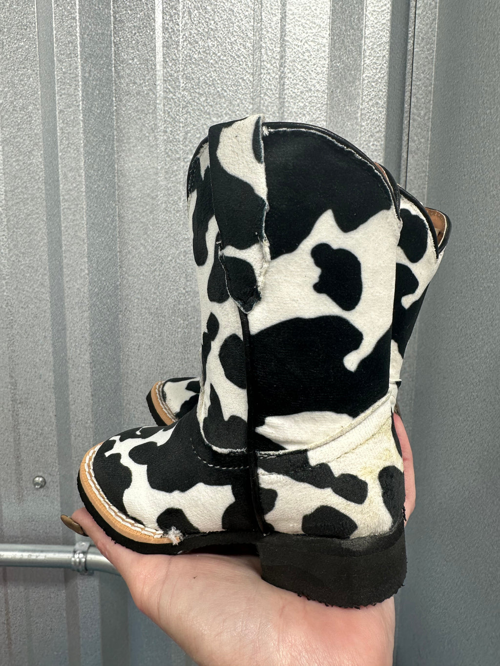 PREORDER AS-IS Black Cow Tanner Mark Boots (READ DESCRIPTION)