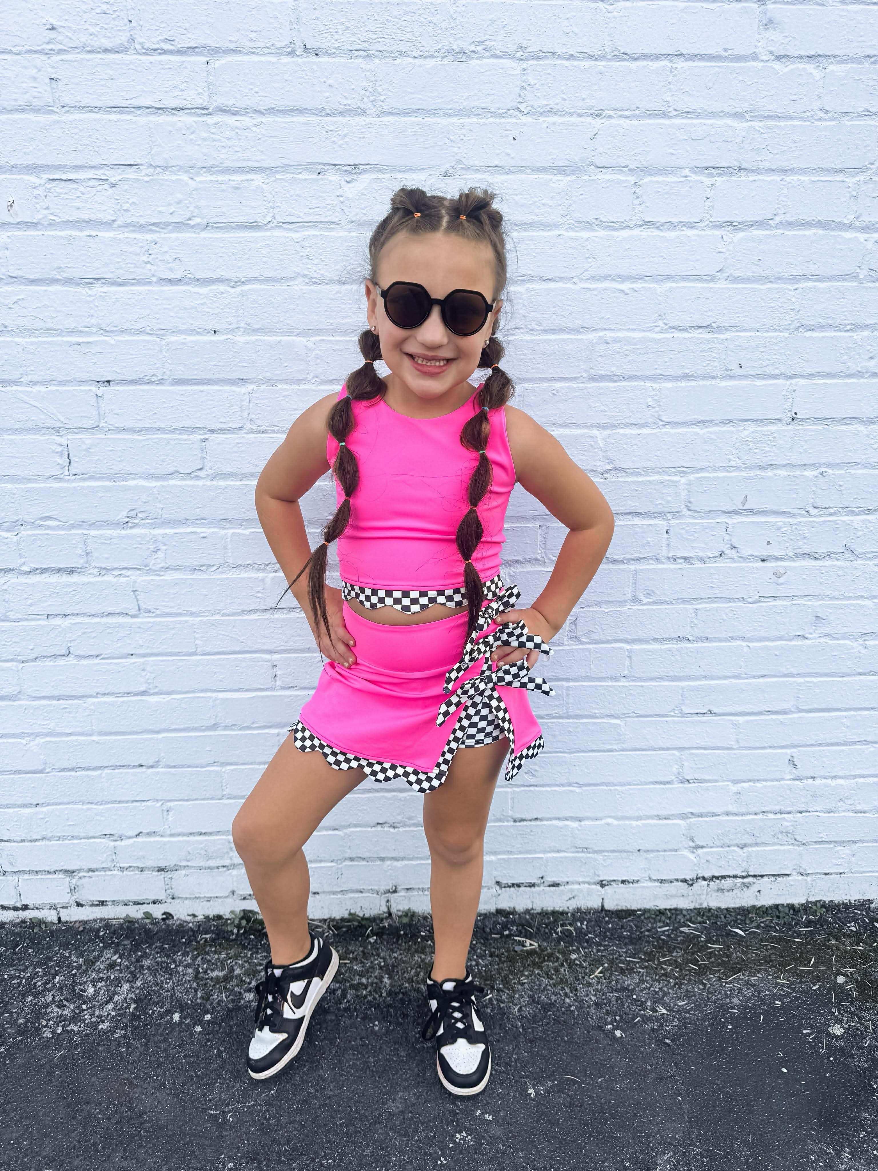 Checkered Chic Yoga Set (Mommy And Me)