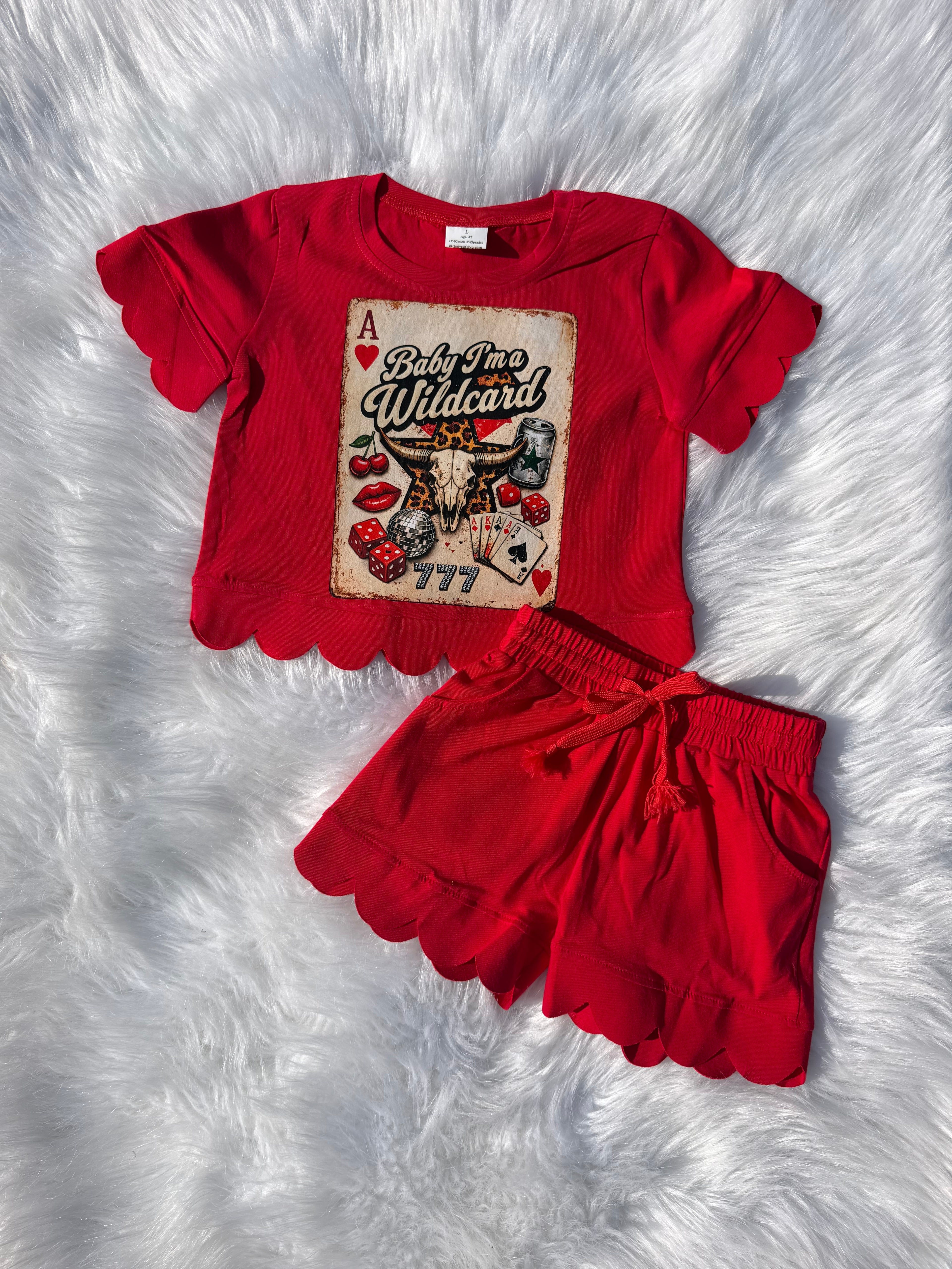 Wildcard Scalloped Set