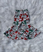 Load image into Gallery viewer, Coquette Christmas Double Bell Bottoms
