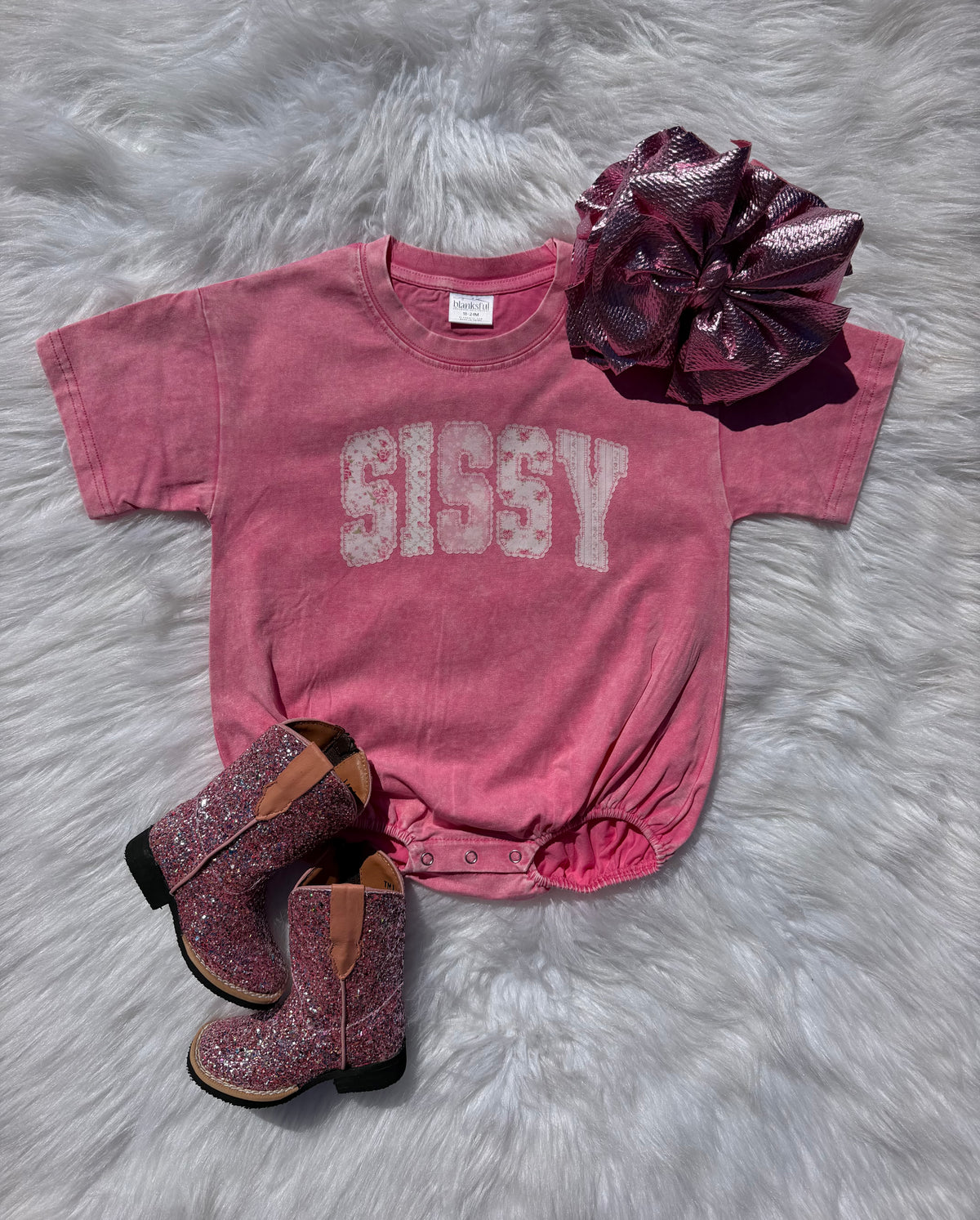 Sissy Bubble Romper/Tee