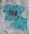 First Day of School Scalloped Set