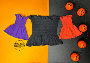 Halloween Scrunch Top (FINAL SALE)