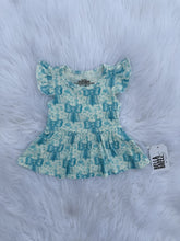 Load image into Gallery viewer, Blue Ribbon Dreams Bamboo Skirted Romper
