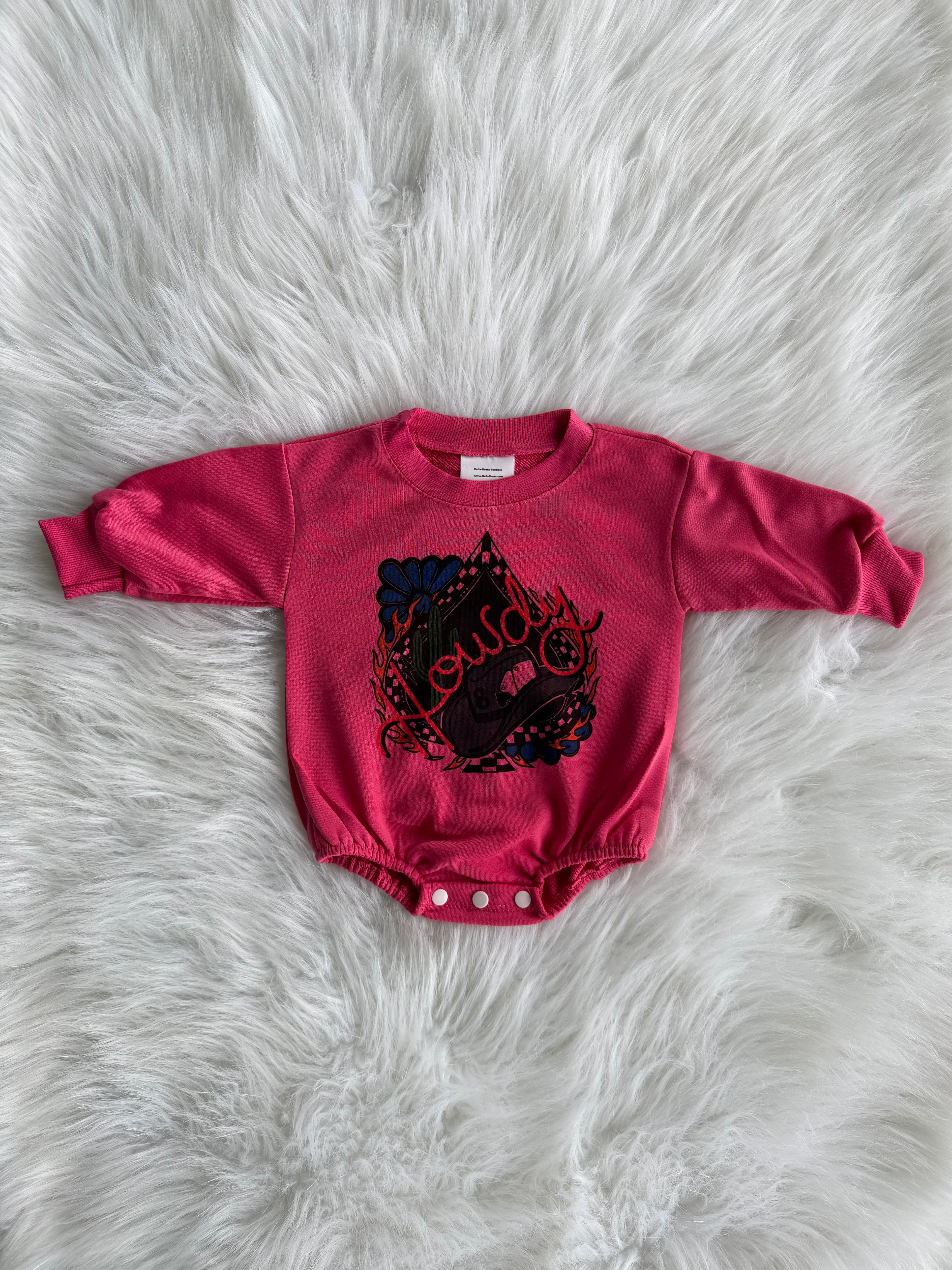 Howdy Bubble Romper