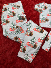 Load image into Gallery viewer, Moo-ey Christmas Adult Bamboo PJ Pants (FINAL SALE)
