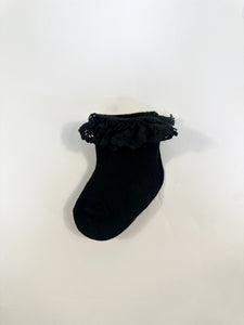 Ankle Knit Lace Girl Socks (FINAL SALE)