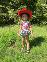 Load image into Gallery viewer, Wild Card Ruffled Swim Suit
