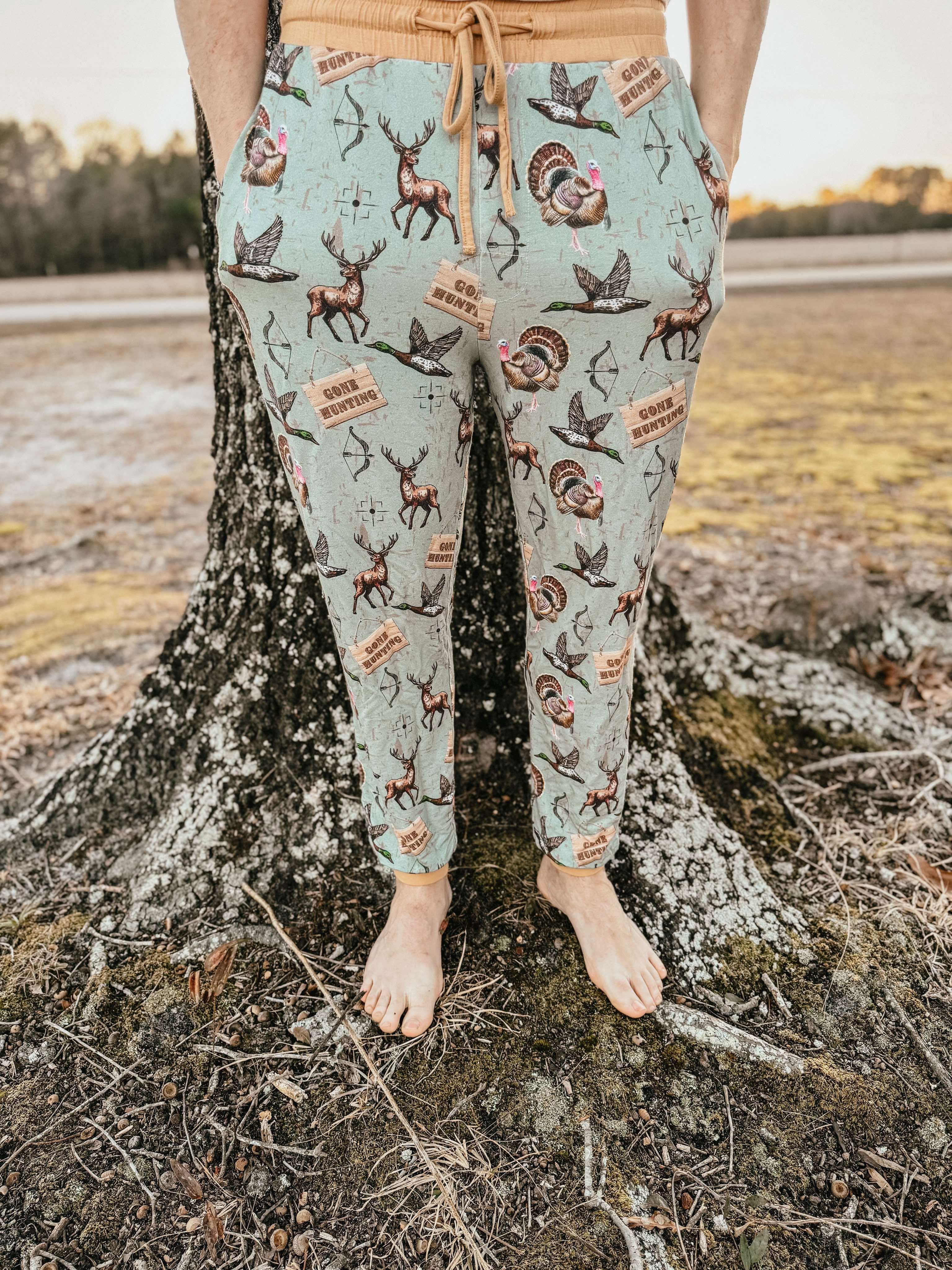 Hunting Adult Bamboo PJ Pants