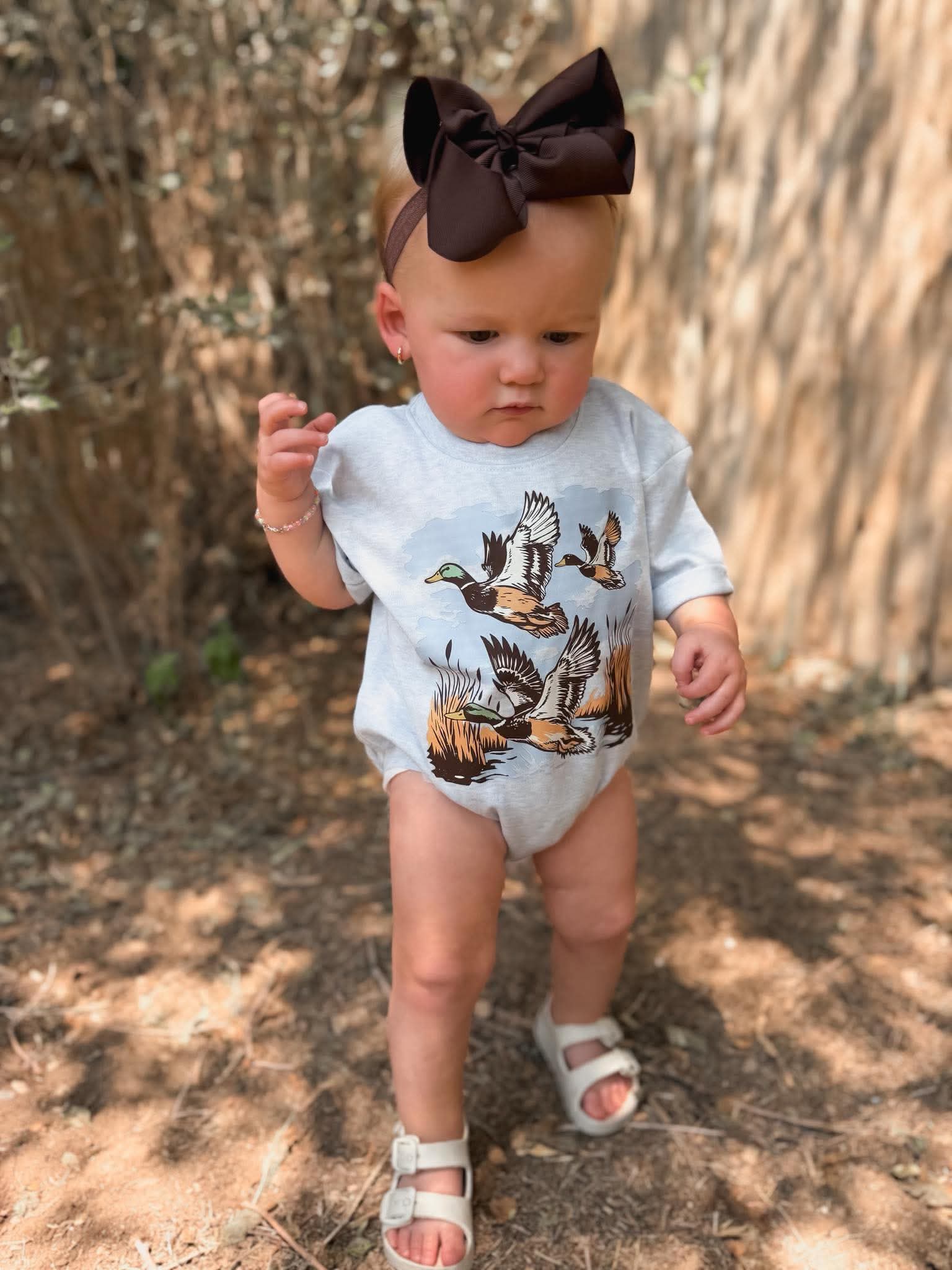 Take Flight bubble romper