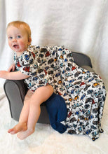 Load image into Gallery viewer, Route BB Oversized Bamboo Romper
