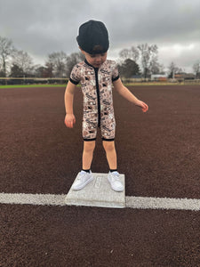 Game Day Bamboo Shortie Romper