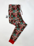 Size Small Howdy Santa Bamboo Joggers (FINAL SALE)