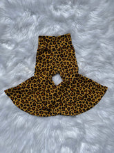 Load image into Gallery viewer, Cheetah Double Bell Bottoms
