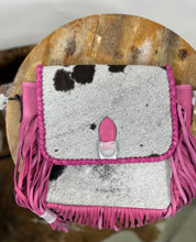 Load image into Gallery viewer, Cowhide Fringe Crossbody
