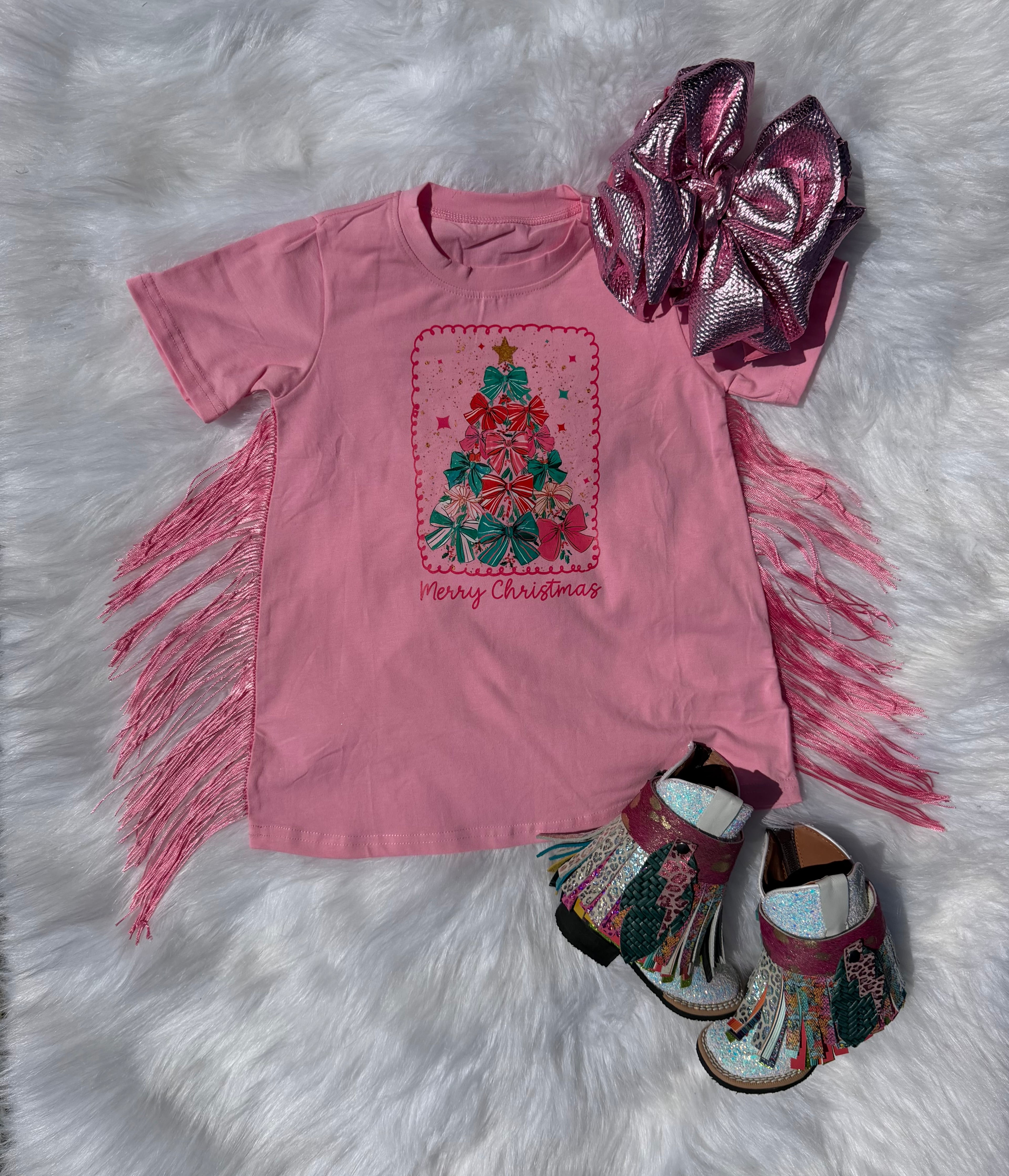Merry Christmas T-Shirt Dress