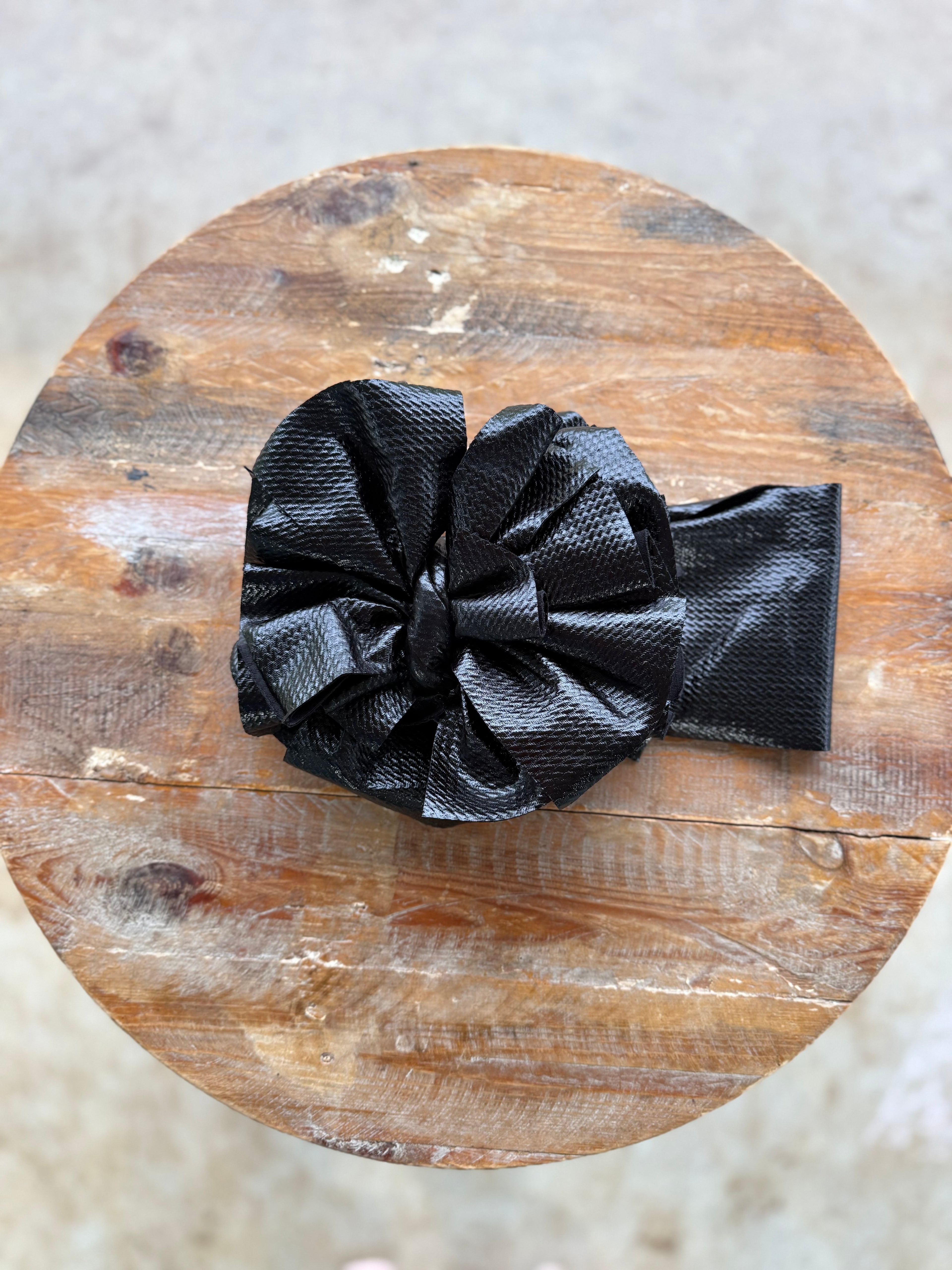 Metallic Messy Headwraps