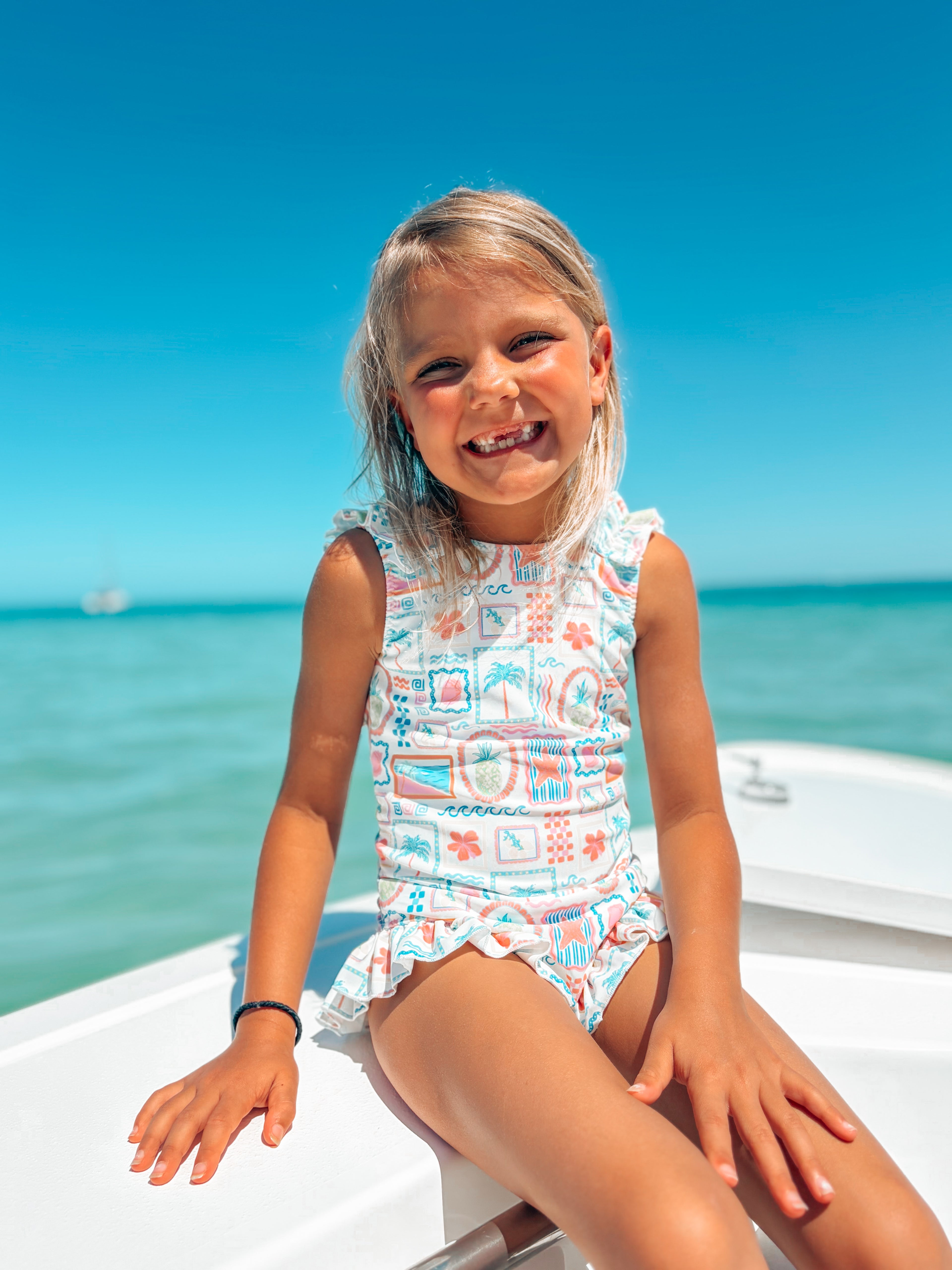 Sunny Shoreline Swim Suit