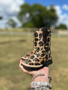 Leopard Sparkle Tanner Mark Boots