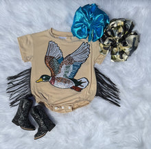 Load image into Gallery viewer, The Flying Feather Bubble Romper
