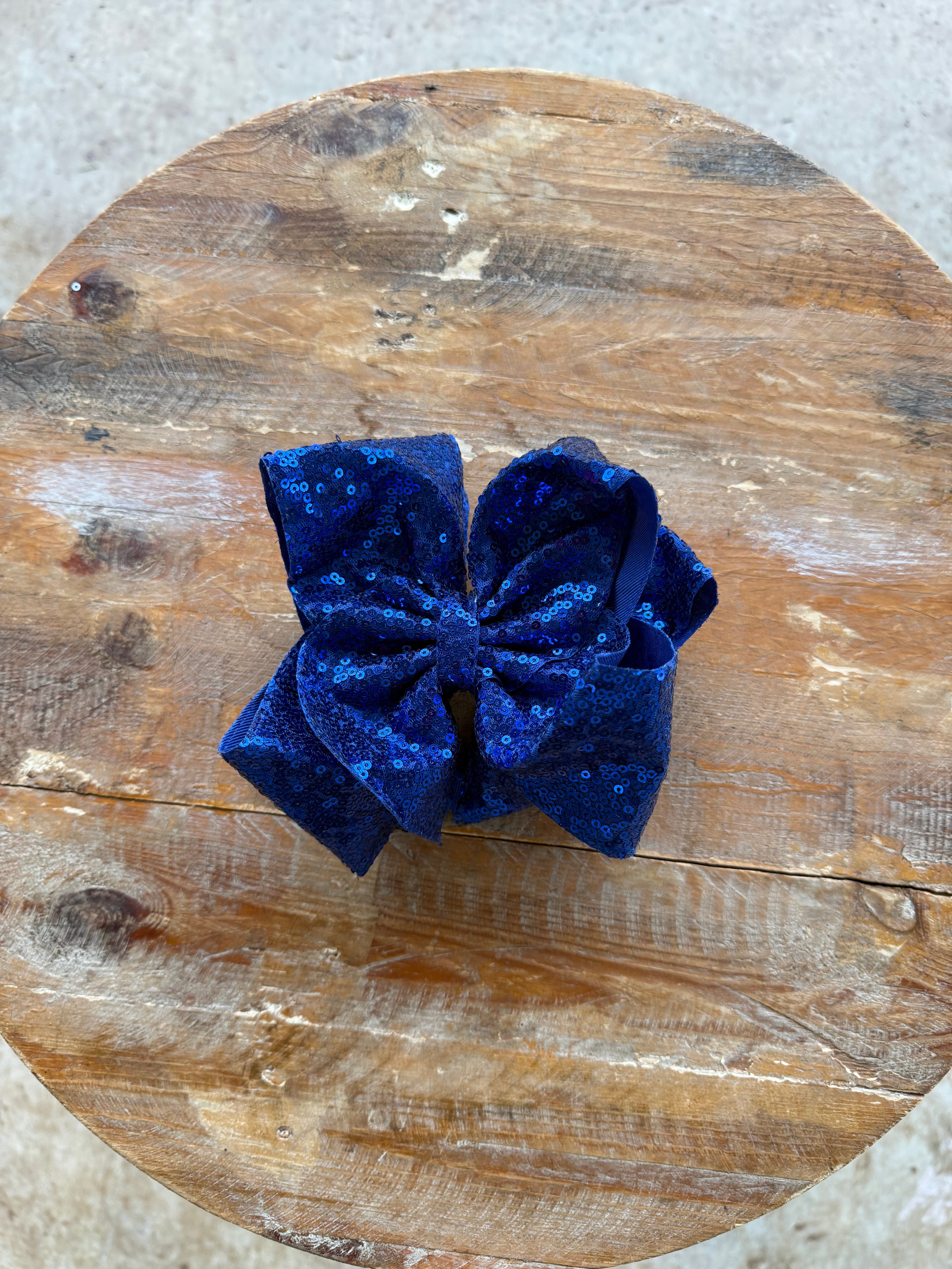 Sequin 7 inch bows (FINAL SALE)
