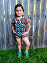 Load image into Gallery viewer, Cow &amp; Aztec Checkered Short Set
