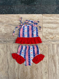 Little Miss America 2 Piece Swim Suit