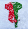 Naughty or Nice Bamboo Sleeper (FINAL SALE)