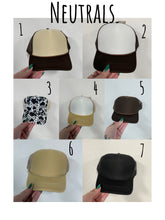 Load image into Gallery viewer, Custom Coquette Trucker Hats! (Multiple options)
