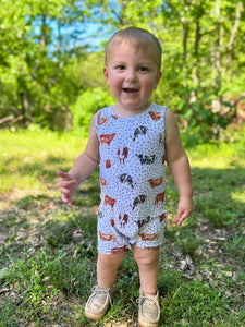 Heifer Tank Top Romper