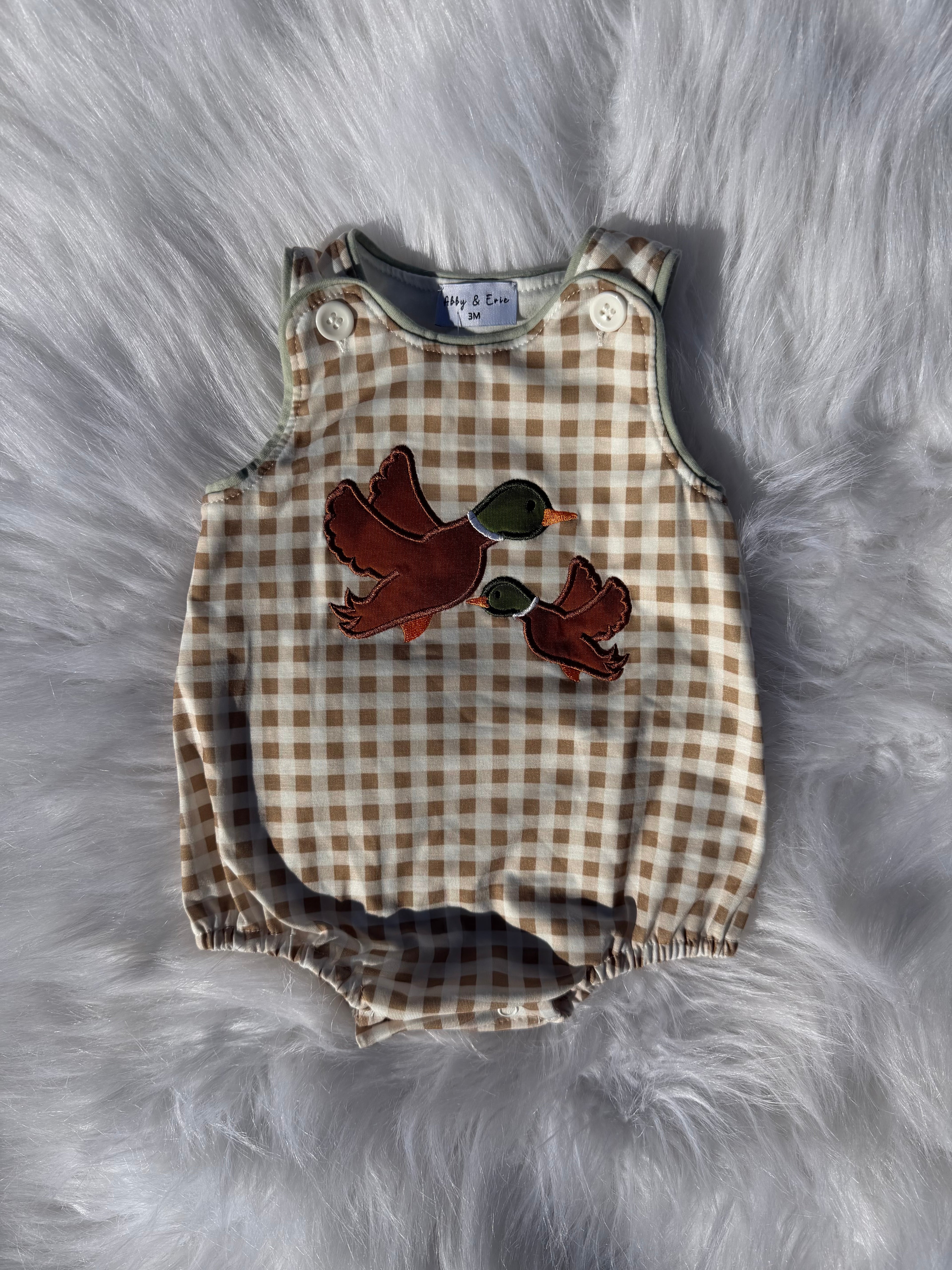Flying South Smocked Romper