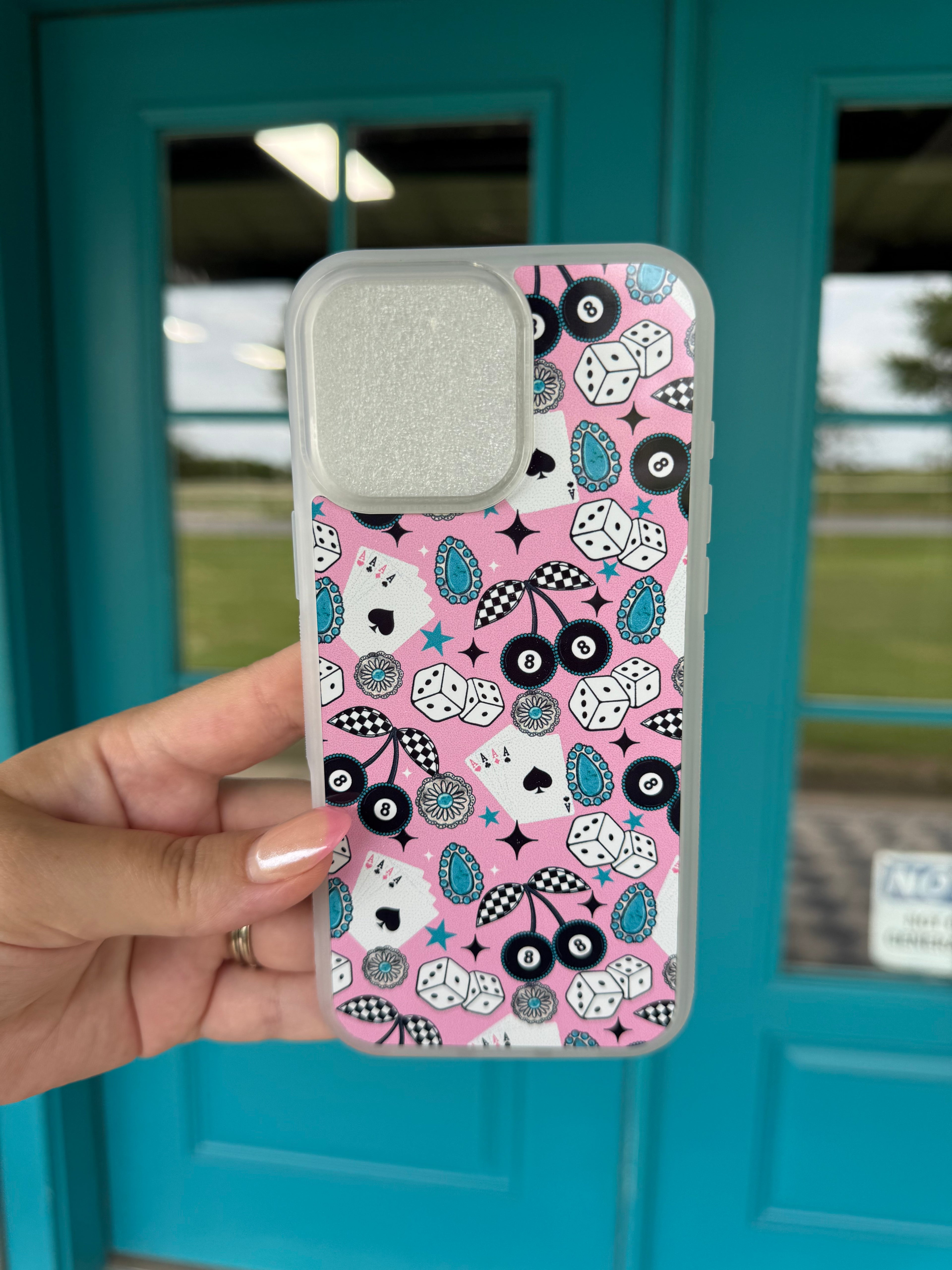 Pink Wild Card Phone Cases