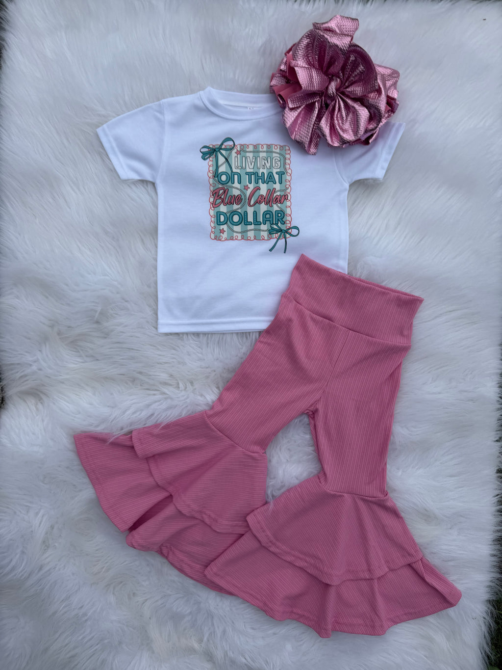 Living On That Blue Collar Dollar T-Shirts & Onesies