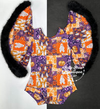 Load image into Gallery viewer, Halloween patchwork bodysuit
